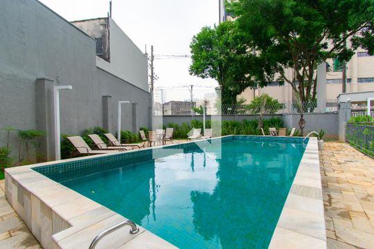 Área comum - Piscina de apartamento à venda com 1 quarto, 36m² em Liberdade, São Paulo