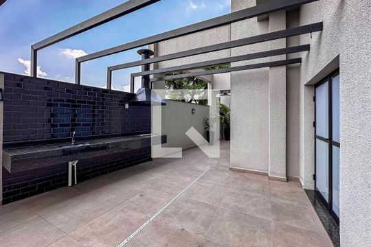 Área comum - Churrasqueira de apartamento à venda com 2 quartos, 53m² em Vila Curuca, Santo André