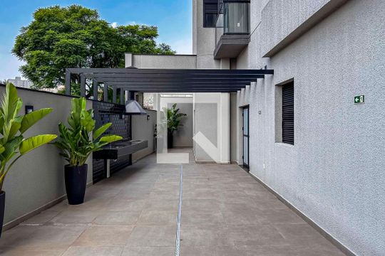 Área comum - Churrasqueira de apartamento à venda com 2 quartos, 53m² em Vila Curuca, Santo André