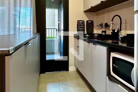 Cozinha de apartamento à venda com 1 quarto, 52m² em Brás, São Paulo