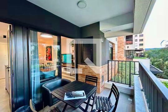 Varanda - Sala de apartamento à venda com 1 quarto, 52m² em Brás, São Paulo
