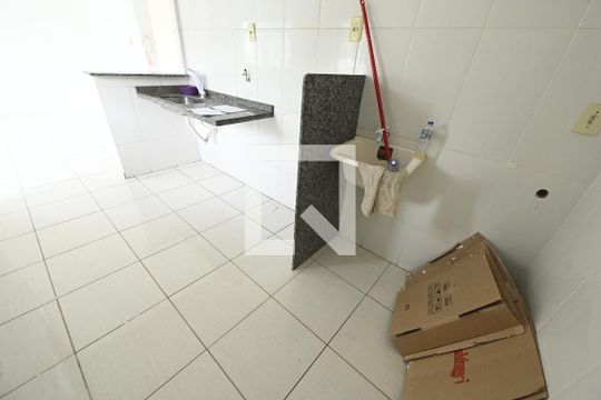 Área de serviço  de casa de condomínio à venda com 2 quartos, 42m² em Jardim Europa, Goiânia