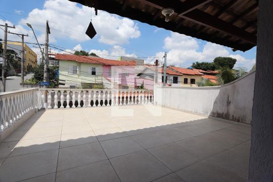 Varanda da Suíte de casa à venda com 3 quartos, 200m² em Parque Residencial Oratorio, São Paulo