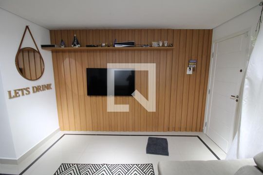Sala de casa de condomínio para alugar com 2 quartos, 122m² em Vila Dom Pedro Ii, São Paulo