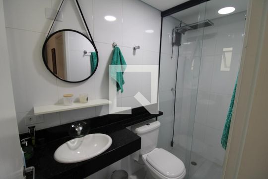 Banheiro 1 de casa de condomínio para alugar com 2 quartos, 122m² em Vila Dom Pedro Ii, São Paulo