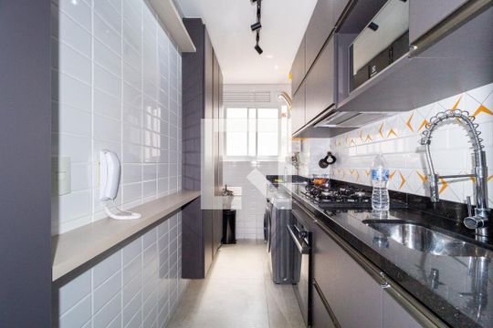Cozinha de apartamento à venda com 2 quartos, 55m² em Mooca, São Paulo