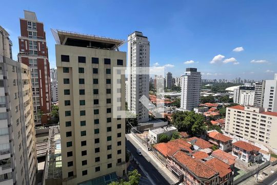 Vista da Sacada de apartamento para alugar com 1 quarto, 36m² em Jardim Paulista, São Paulo