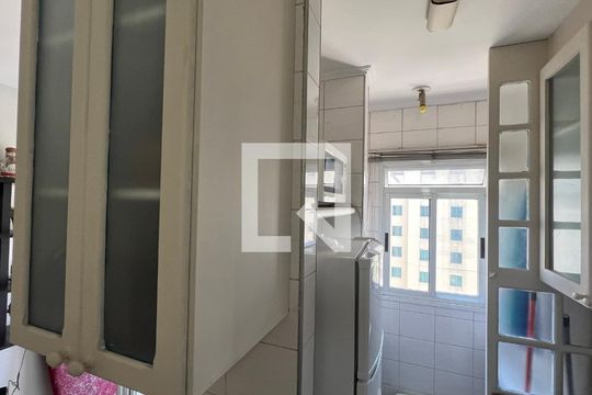 Cozinha - Armários de apartamento para alugar com 1 quarto, 36m² em Jardim Paulista, São Paulo
