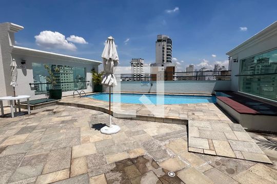 Piscina de apartamento para alugar com 1 quarto, 36m² em Jardim Paulista, São Paulo