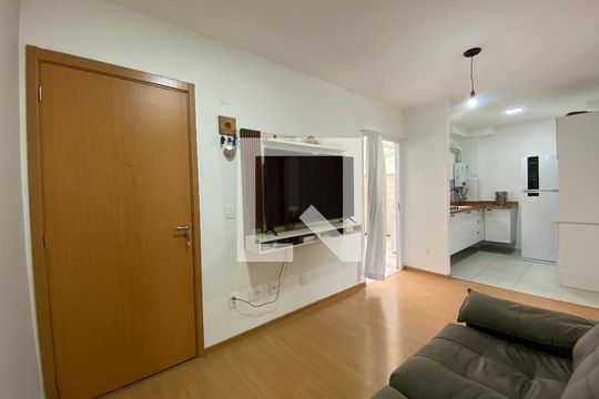 Sala  de apartamento para alugar com 2 quartos, 50m² em Igara, Canoas