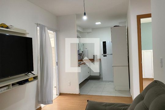Sala  de apartamento para alugar com 2 quartos, 50m² em Igara, Canoas
