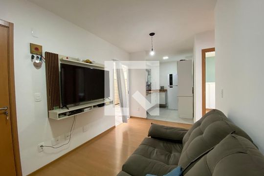 Sala  de apartamento para alugar com 2 quartos, 50m² em Igara, Canoas