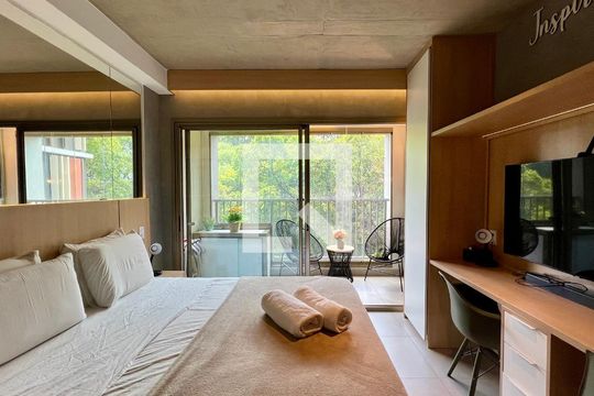 Kitnet/Studio para alugar com 1 quarto, 24m² em Cerqueira César, São Paulo