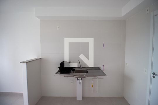 Cozinha de apartamento para alugar com 2 quartos, 33m² em Vila Nova Curuca, São Paulo
