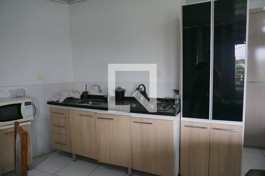 Sala/Cozinha  de kitnet/studio para alugar com 1 quarto, 60m² em Rio dos Sinos, São Leopoldo