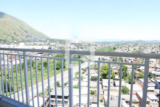 Varanda de apartamento para alugar com 2 quartos, 47m² em Ouro Verde, Nova Iguaçu