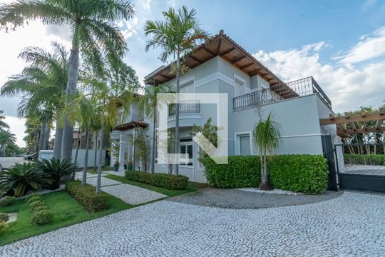 Fachada da Casa de casa de condomínio à venda com 4 quartos, 490m² em Sítios de Recreio Gramado, Campinas