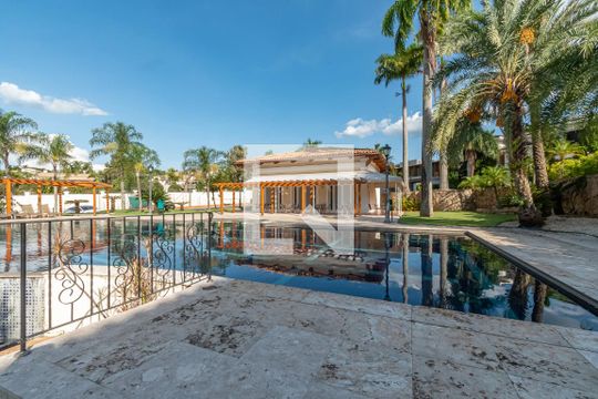 Área comum - Piscina de casa de condomínio à venda com 4 quartos, 490m² em Sítios de Recreio Gramado, Campinas