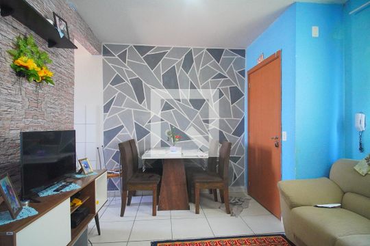 Sala de apartamento à venda com 2 quartos, 52m² em Canudos, Novo Hamburgo