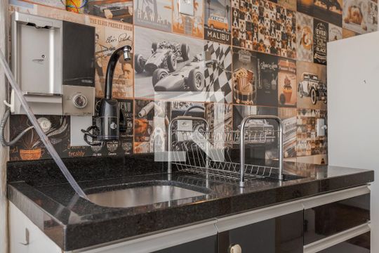 Cozinha de apartamento para alugar com 1 quarto, 78m² em Jardim São Pedro, Porto Alegre