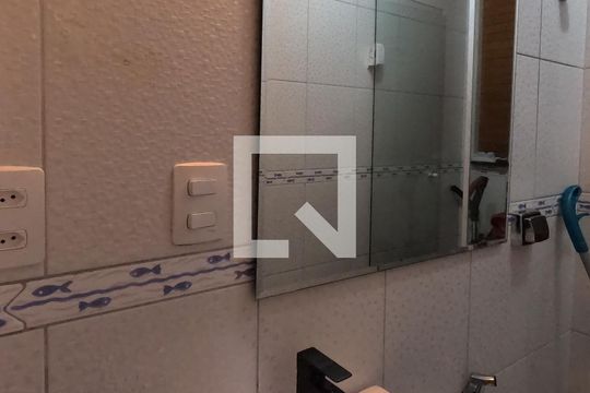 Lavabo de apartamento para alugar com 3 quartos, 148m² em José Menino, Santos