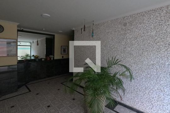 Área Comum - Hall de Entrada de apartamento para alugar com 3 quartos, 148m² em José Menino, Santos