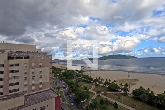 Vista do Quarto 3 de apartamento para alugar com 3 quartos, 148m² em José Menino, Santos