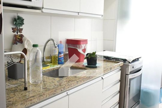 Cozinha de apartamento para alugar com 2 quartos, 50m² em Campo Grande, Rio de Janeiro
