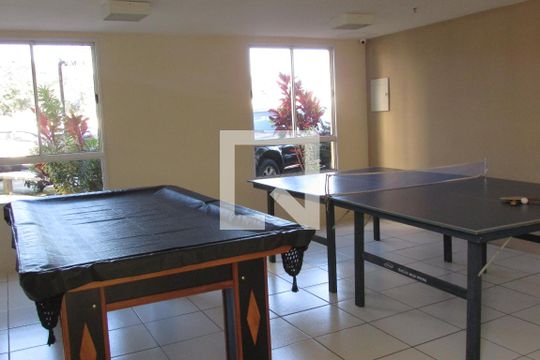 Área comum - Sala de Jogos de apartamento para alugar com 2 quartos, 50m² em Campo Grande, Rio de Janeiro