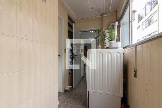 Área de Serviço de apartamento à venda com 3 quartos, 160m² em Jardim Paulista, São Paulo