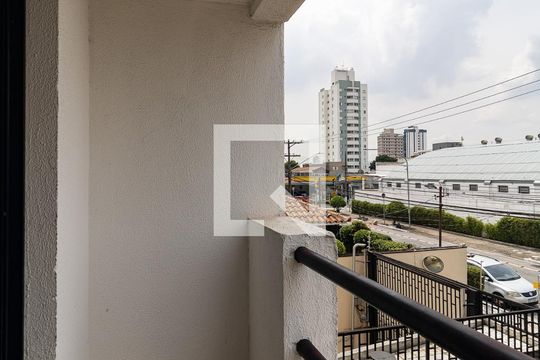 Varanda da Sala de apartamento para alugar com 2 quartos, 63m² em Vila Moinho Velho, São Paulo