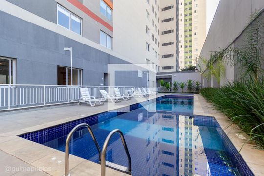Piscina de apartamento para alugar com 1 quarto, 19m² em Brás, São Paulo