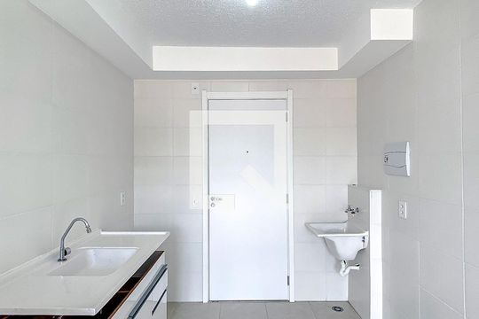 Cozinha de apartamento para alugar com 1 quarto, 47m² em Belenzinho, São Paulo