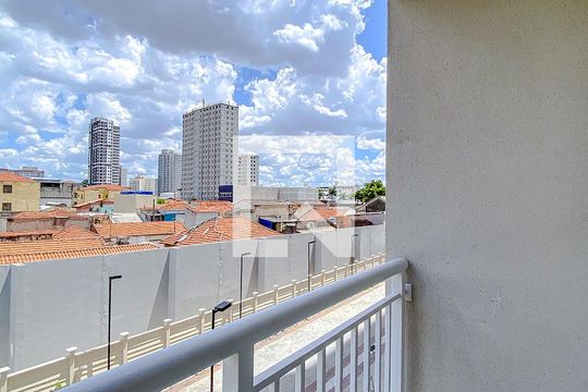Varanda da Sala de apartamento para alugar com 1 quarto, 47m² em Belenzinho, São Paulo