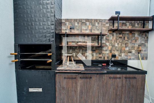 Área gourmet de apartamento para alugar com 3 quartos, 110m² em Vila Marina, Santo André