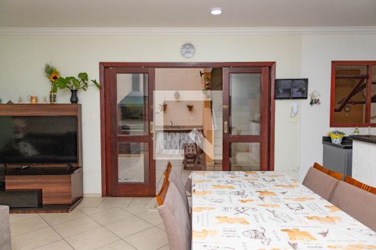Casa 1 - sala  de casa à venda com 4 quartos, 250m² em Conceição, Diadema