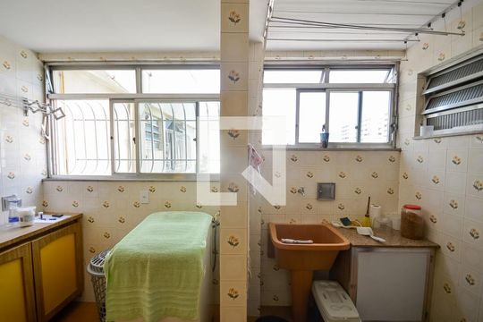 Área de Serviço de apartamento à venda com 4 quartos, 140m² em Tijuca, Rio de Janeiro