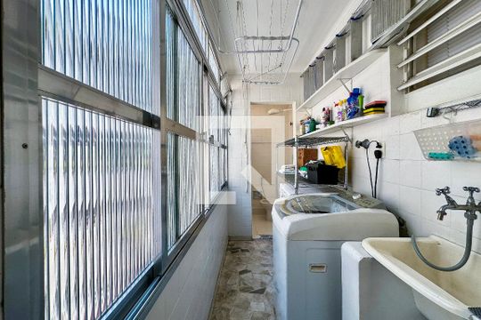 Área de Serviço de apartamento para alugar com 1 quarto, 100m² em Vila Nova Conceição, São Paulo