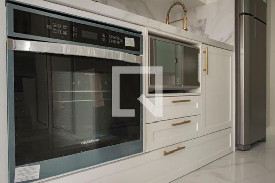 Cozinha de kitnet/studio à venda com 1 quarto, 31m² em Vila Clementino, São Paulo