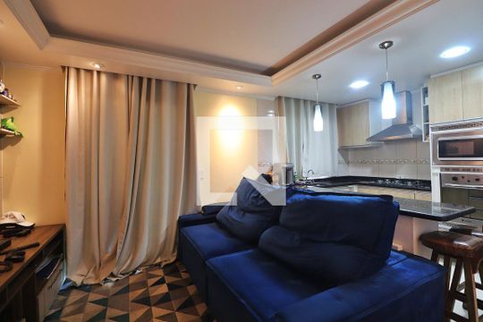 Sala de casa à venda com 2 quartos, 95m² em Vila Alto de Santo André, Santo André