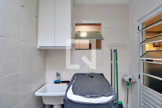 Área de Serviço de casa à venda com 2 quartos, 95m² em Vila Alto de Santo André, Santo André