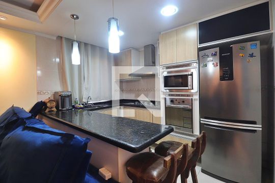 Cozinha de casa à venda com 2 quartos, 95m² em Vila Alto de Santo André, Santo André