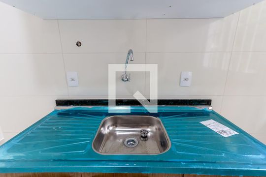 Cozinha e Área de Serviço de apartamento para alugar com 1 quarto, 37m² em Vila Gustavo, São Paulo