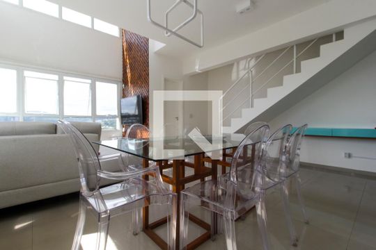 Sala de Jantar de apartamento à venda com 2 quartos, 83m² em Alphaville Conde Ii, Barueri
