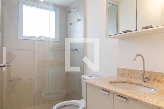 Banheiro - Suíte 2 de apartamento à venda com 2 quartos, 82m² em Brás, São Paulo