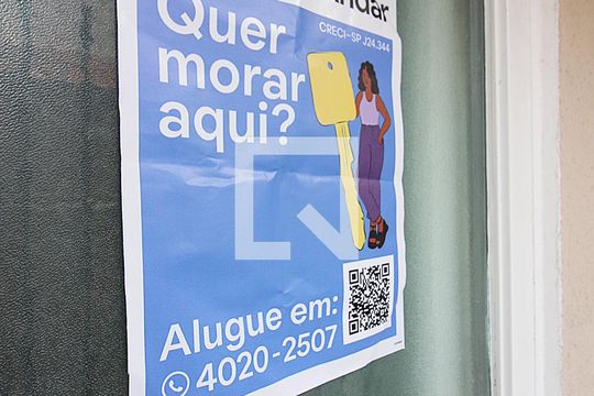 Placa  de apartamento para alugar com 2 quartos, 58m² em Paulicéia, São Bernardo do Campo