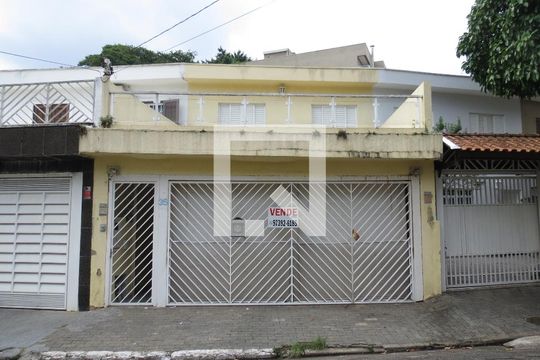 Fachada de casa à venda com 3 quartos, 200m² em Vila Palmeiras, São Paulo