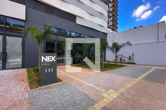 Fachada de apartamento para alugar com 1 quarto, 34m² em Santo Amaro, São Paulo