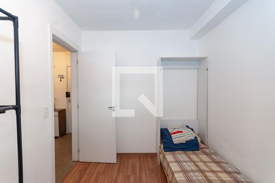 Quarto 1 de apartamento para alugar com 2 quartos, 34m² em Lapa, São Paulo