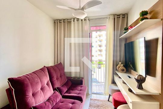 Sala de apartamento à venda com 2 quartos, 48m² em Engenho de Dentro, Rio de Janeiro